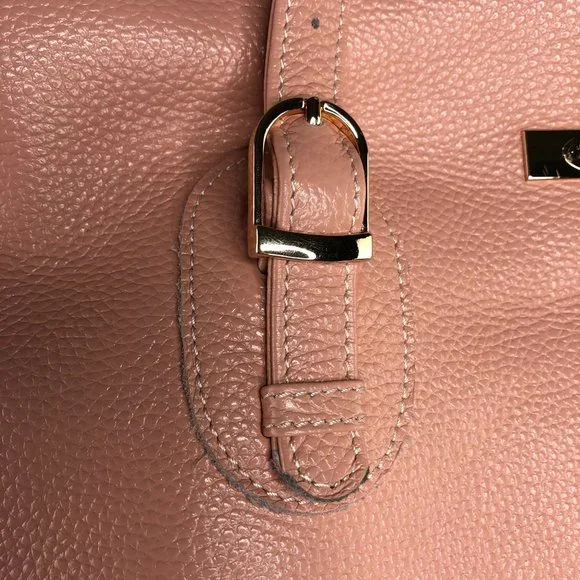 Onna Erlich convertible pink pebbled leather bag - Picture 3 of 16
